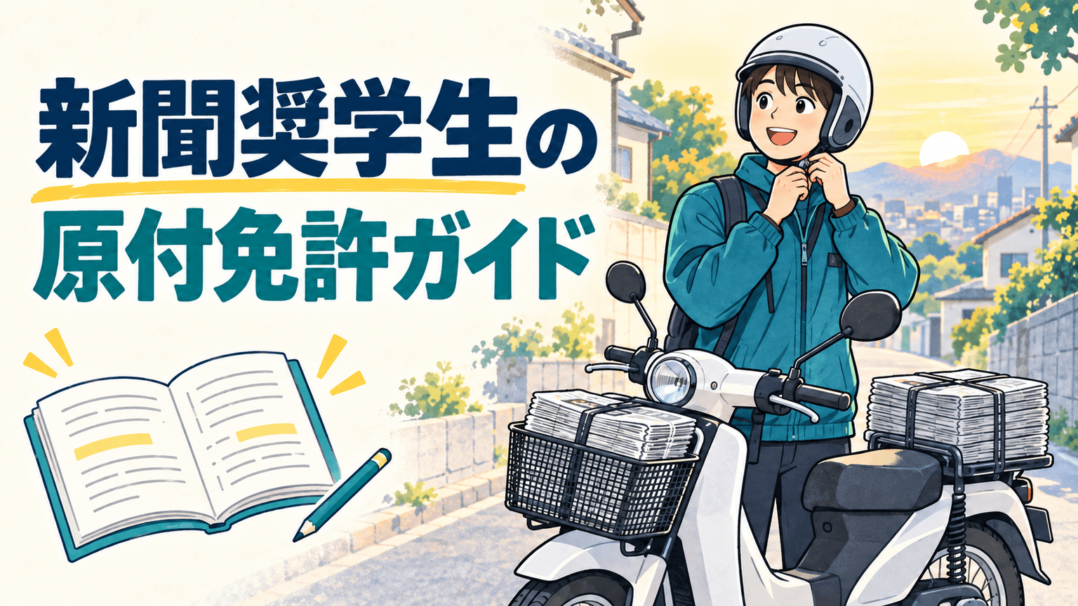 How to Get Foreign Newspaper Scholarship Students a Moped License | Working Backwards from the Start Date, and the Test Languages Each Prefecture Offers (2026 Edition)